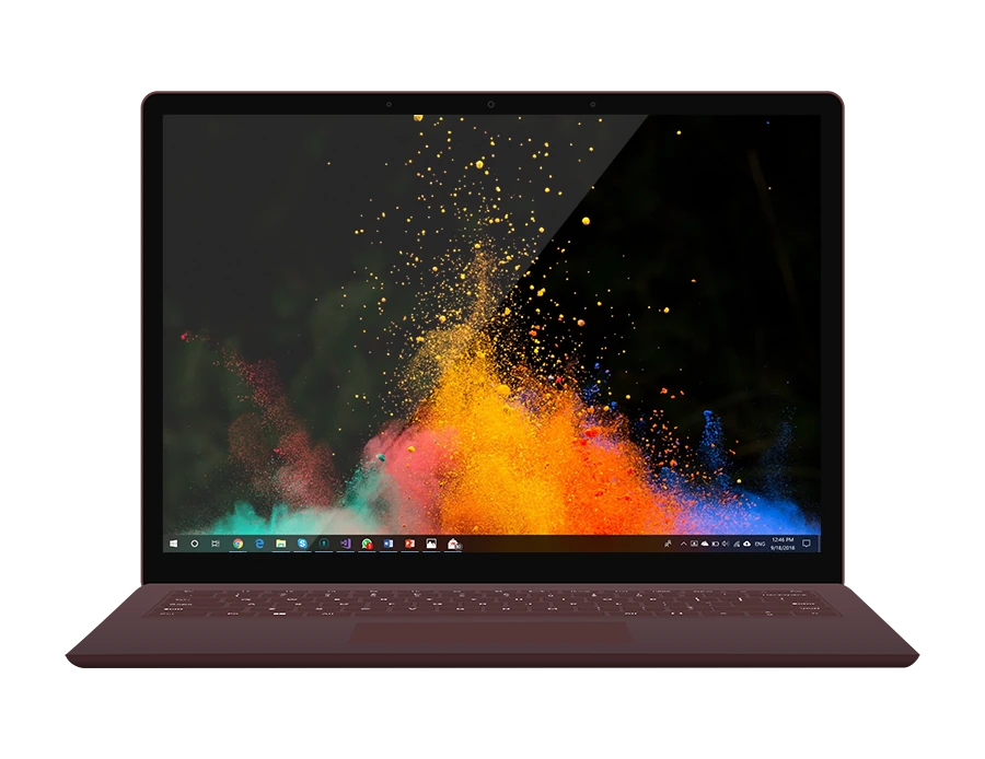 WunderMail on a Windows Surface with a new-mail notification